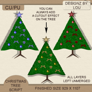 http://designzbylou.blogspot.com/2009/12/freebie-christmas-tree-script.html