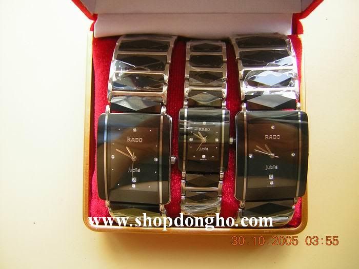 Lên sàn đồng hồ nữ rado sapphire sang trọng new 100%.endtime 23h59' 18-04-2010 - 1