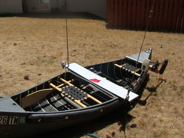 Fishing canoe rig up. - The Hunting Beast