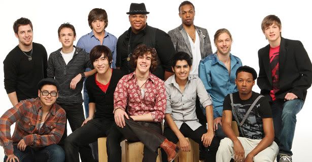 american idol top 12 guys season 10. American Idol Season 9