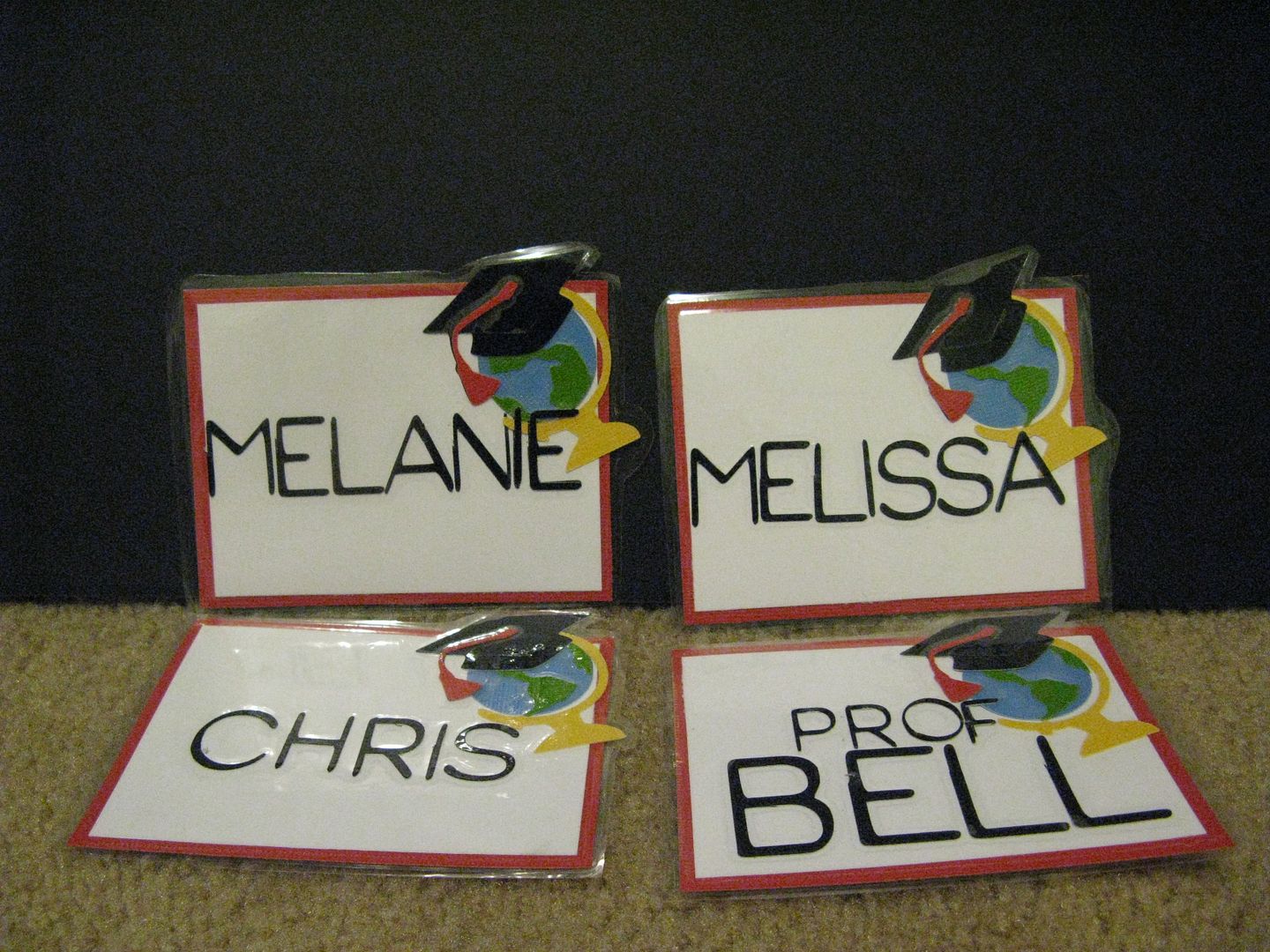 Designs For Name Tags. the name tags I have made