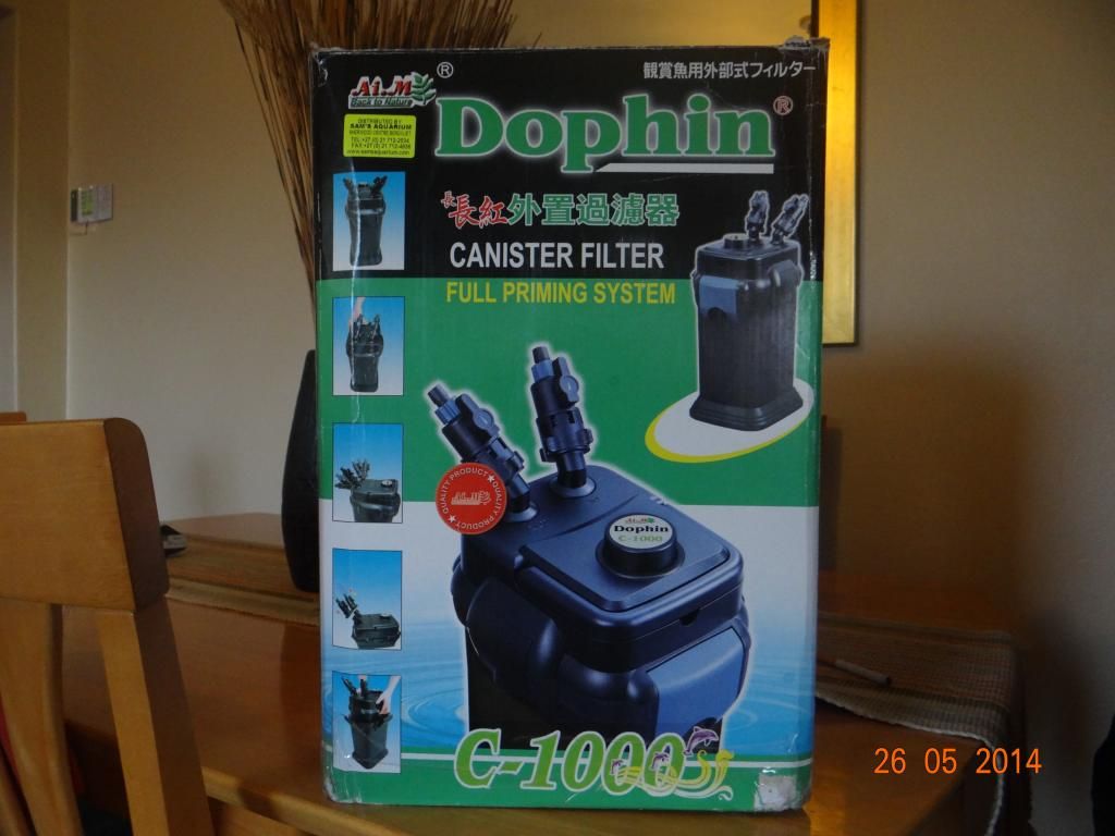 For sale FLUVAL 303,DOPHIN 1000 and co2 paintball canister APSA