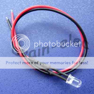 You will recieve a pack of 10 pcs 5mm UV LEDs set 20cm Pre wired work 