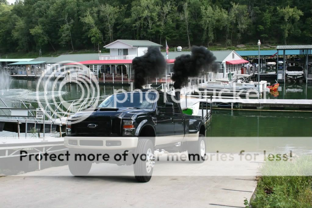 2008 Ford powerstroke blowing white smoke #2