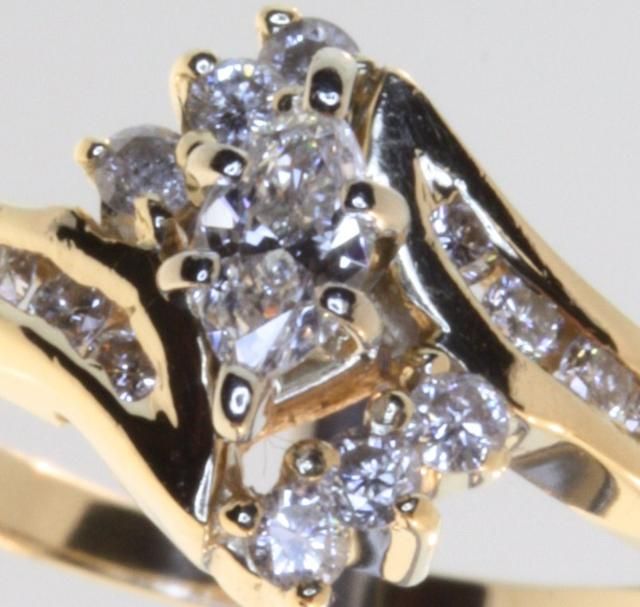   52ct marquise diamond engagement ring 4g vintage estate antique  
